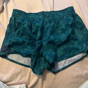 All in Motion Dark Teal Women's Athletic Shorts